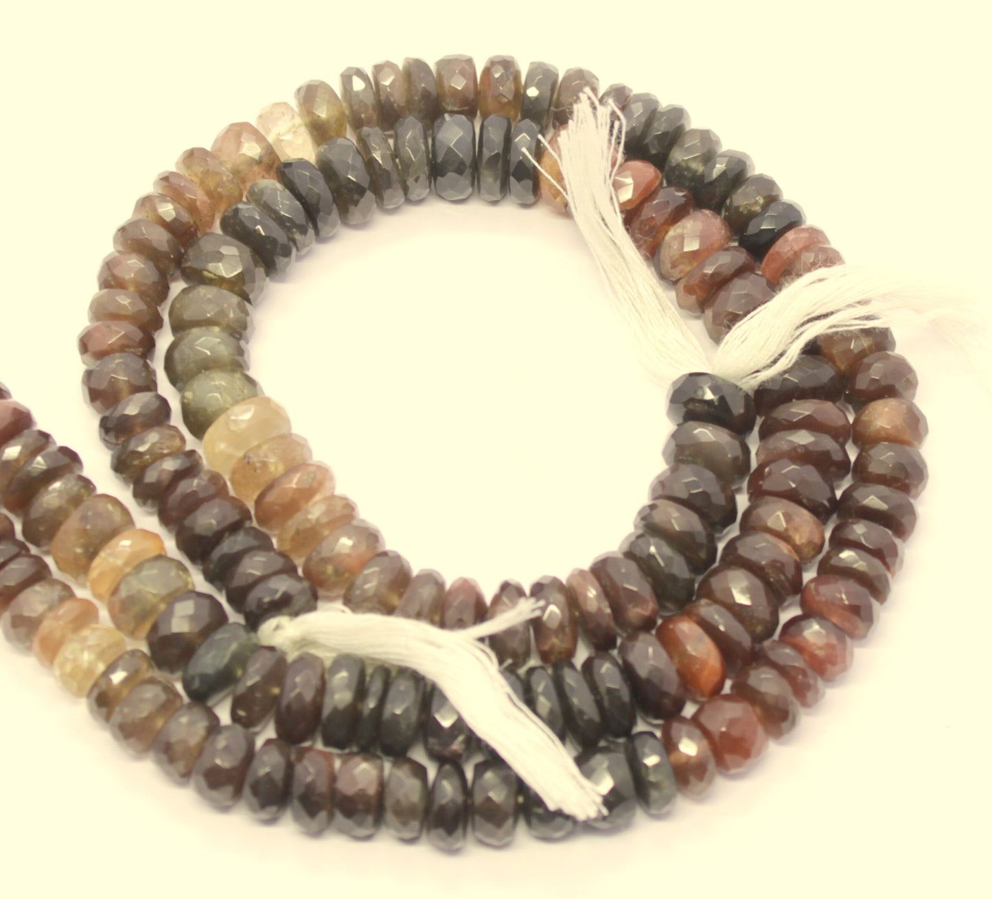 Scopolite Faceted Rondelle Beads Natural Scopolite Rondelle Beads Faceted Scopolite Beads for Jewelry Necklace & Bracelet Making Craft