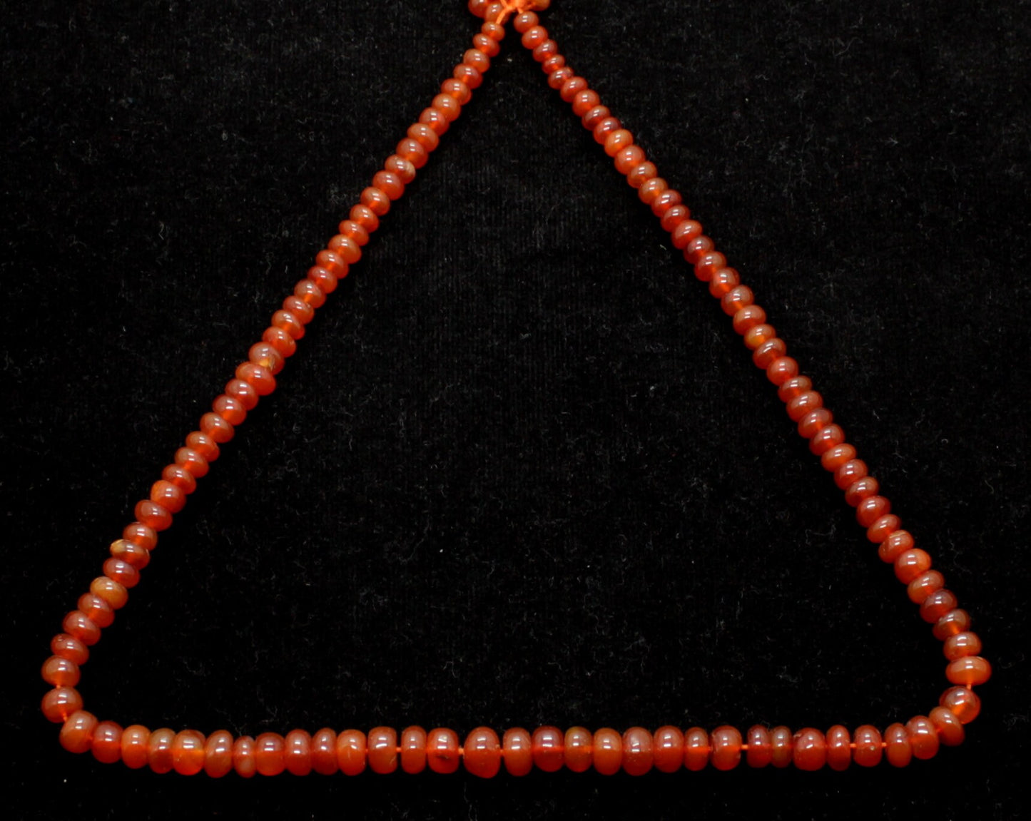Carnelian Smooth Rondelle Beads Smooth Carnelian Round Beads Carnelian/Caroline Round Beads for Handmade Designer Jewelry Making Craft