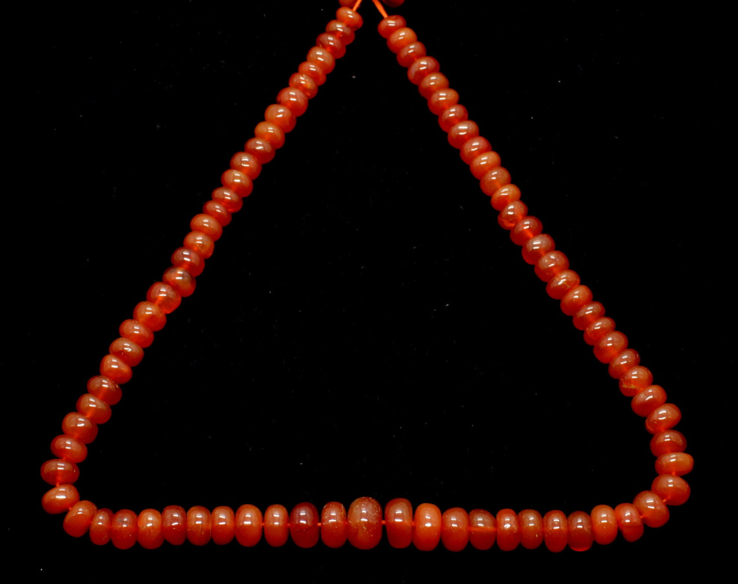 Carnelian Smooth Rondelle Beads Smooth Carnelian Round Beads Natural Caroline Round Beads for Designer Jewelry Necklace Making Craft