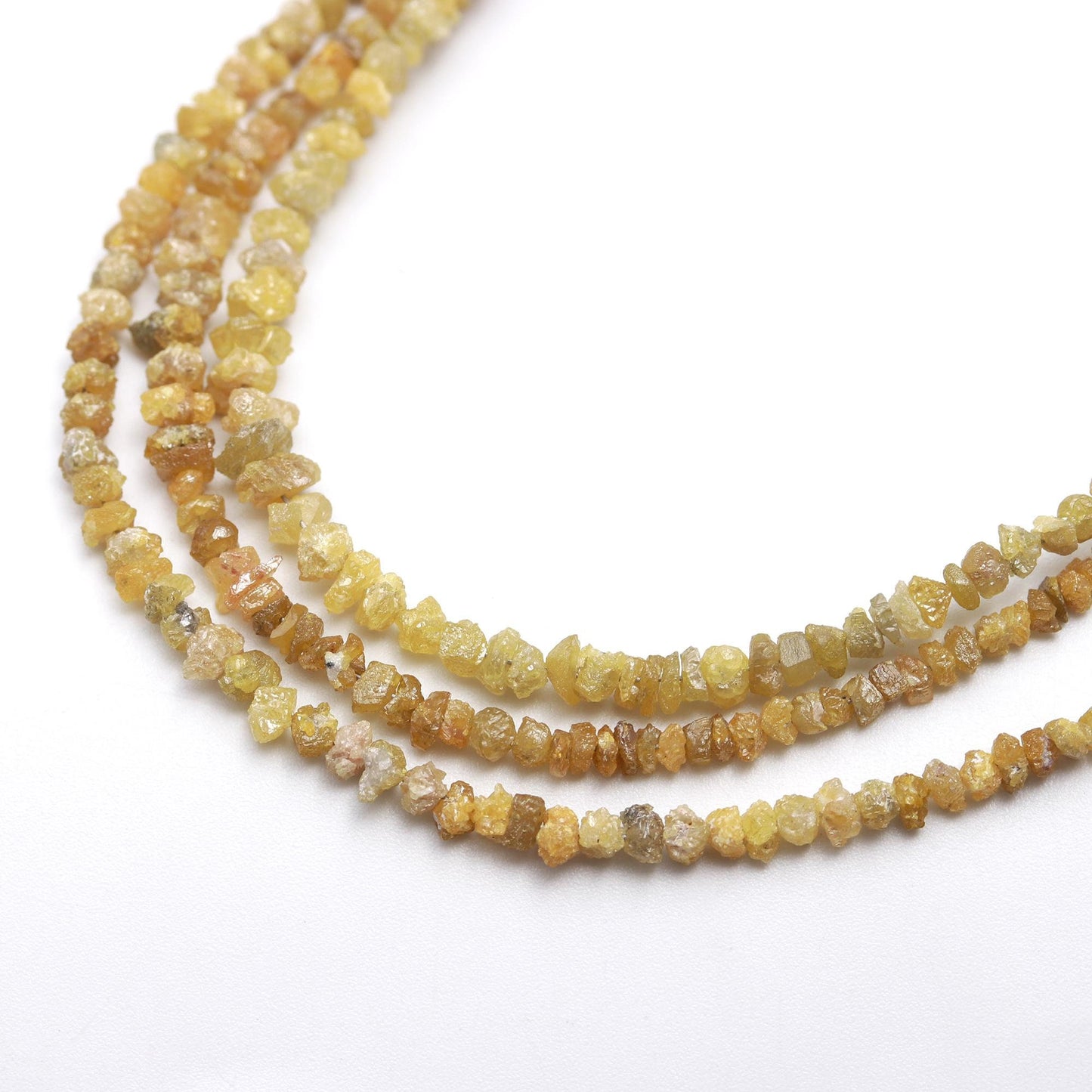 Yellow Diamond Uncut Beads Natural Diamond Raw Beads 2.5-3.5 MM Yellow Diamonds Raw Uncut Chips Beads for Designer Jewelry Making Craft
