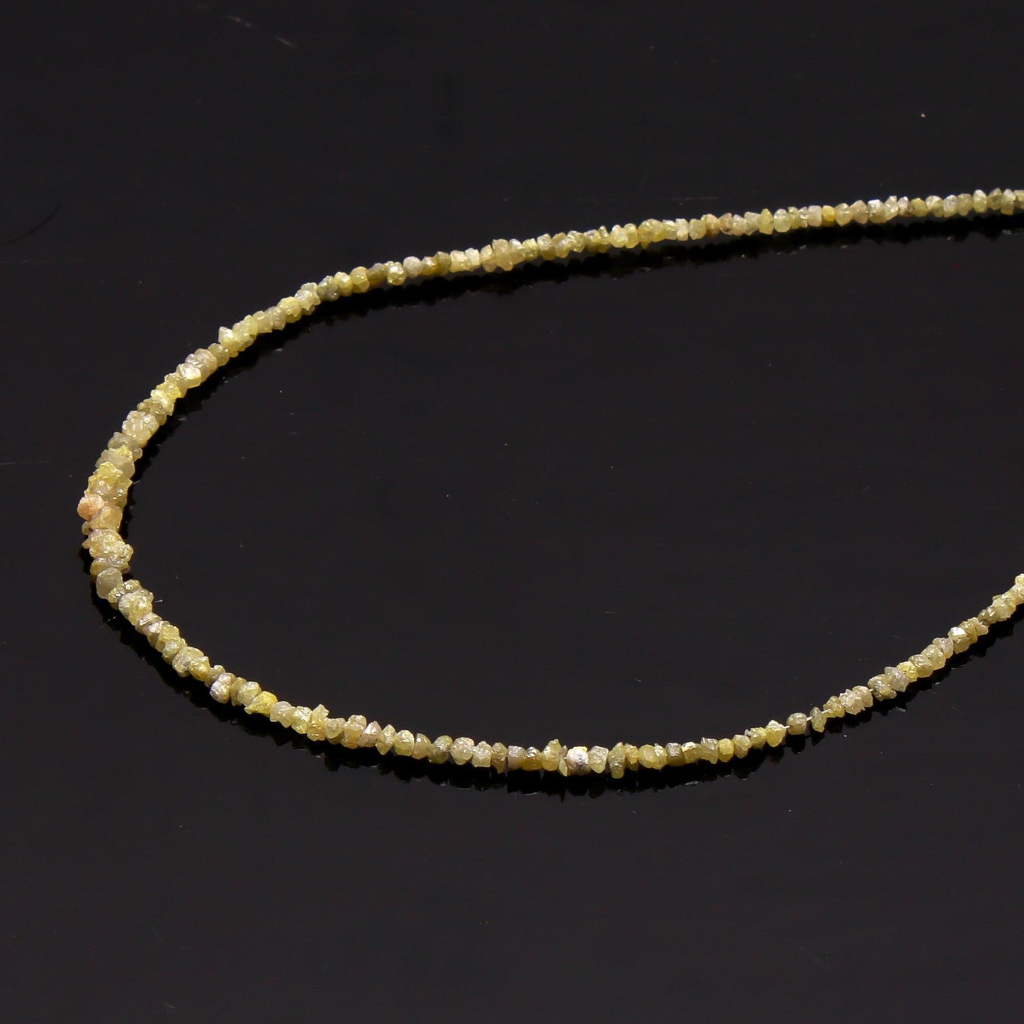 Yellow Diamond Raw Uncut Beads Natural Diamond Raw Beads 2.5-3.5 MM Yellow Diamonds Raw Uncut Chips Beads for Designer Jewelry Making Craft