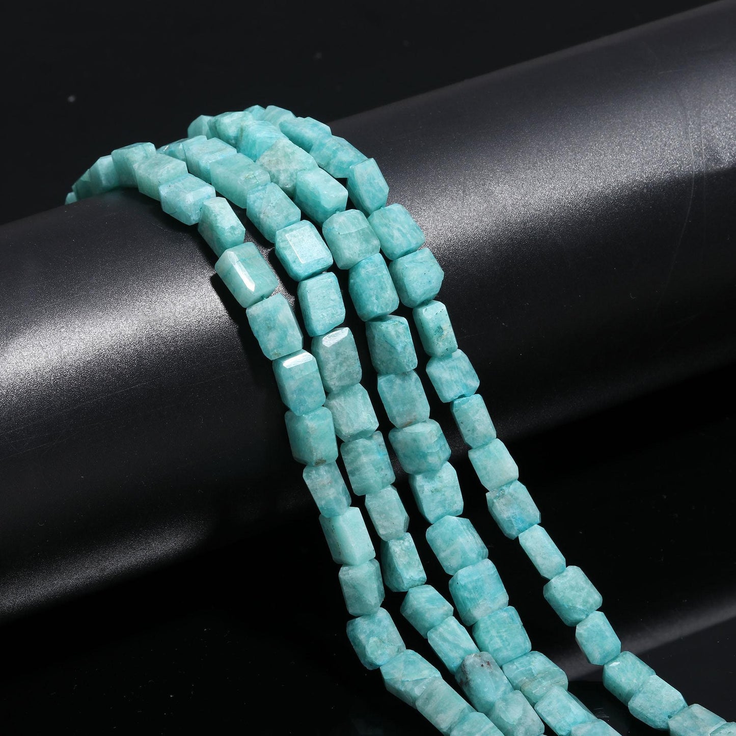 Amazonite Faceted Tumble Beads Natural Amazonite Faceted Gemstone Nuggets Beads for Designer Jewelry Necklace Pendant Earrings Making Craft