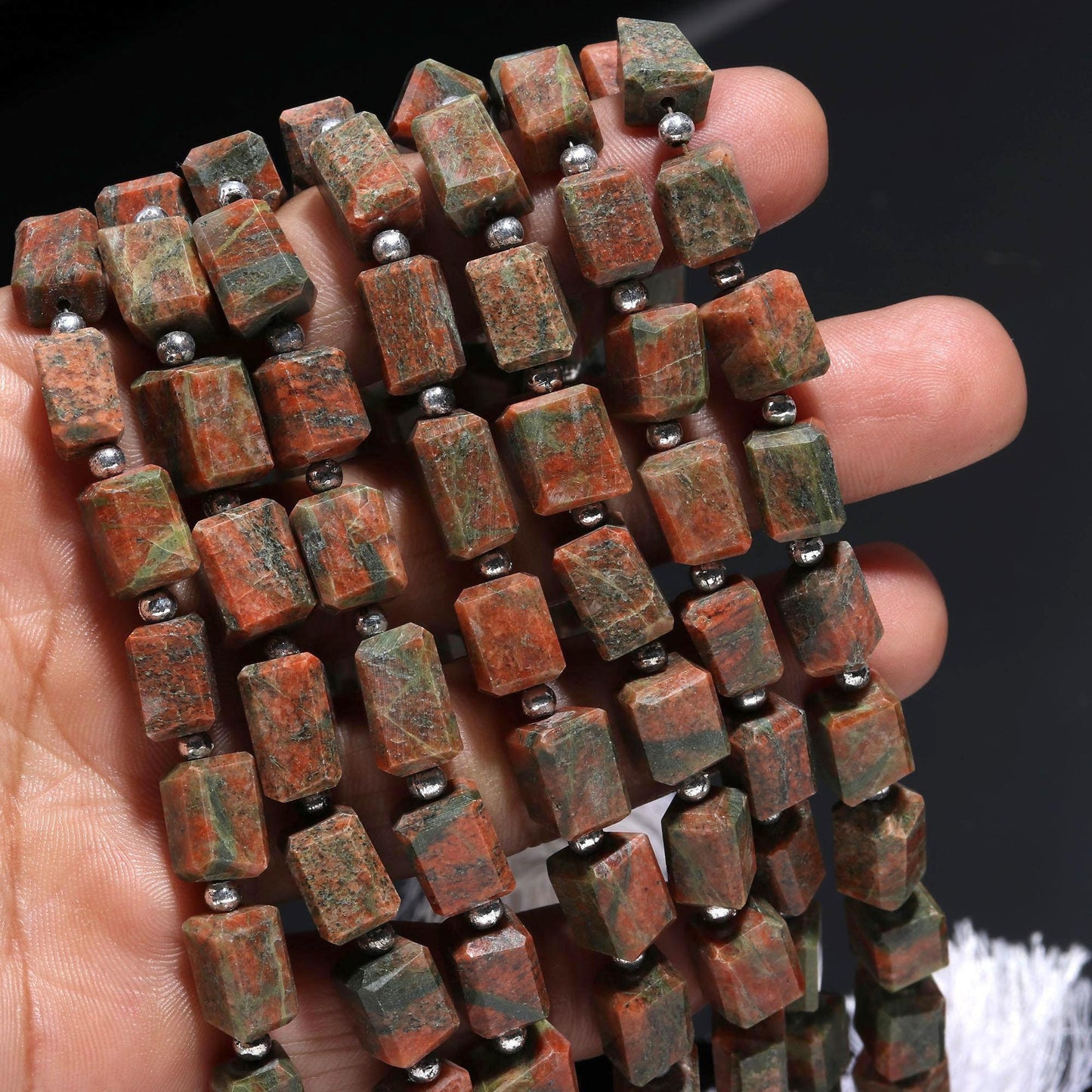 Unakite Tumble Excellent Quality Natural Unakite Nuggets Unakite Fancy Shape Beads Natural Tumble Shape Unakite Beads for Jewelry Making