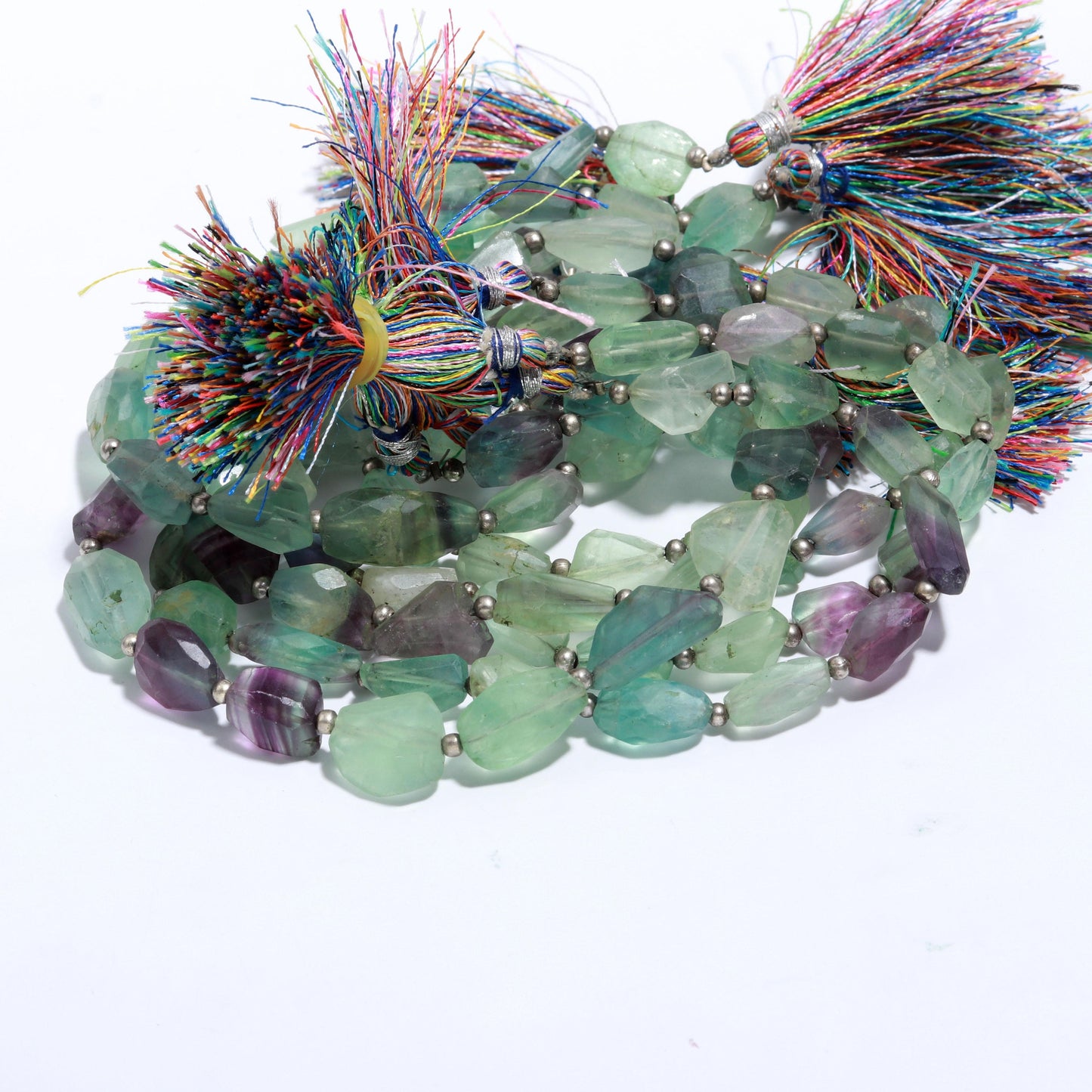 Green Fluorite Tumble Excellent Quality Natural Green Fluorite Nuggets Beads Natural Green Fluorite Tumble for Designer Jewelry Making Craft