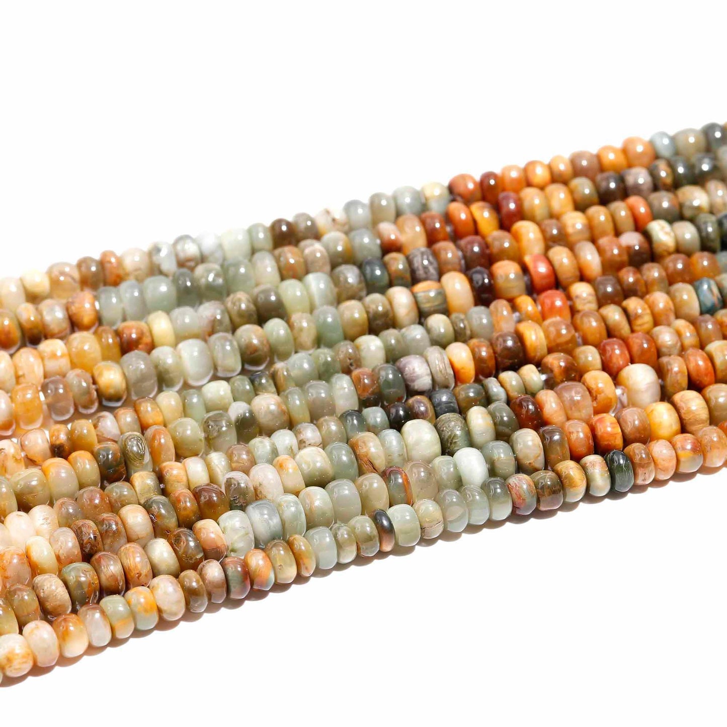 Cat's Eye Smooth Rondelle Beads 6-7 MM, 7-8MM, 8-9 MM Natural Cat's Eye Plain Beads for Handmade Designer Jewelry Necklace Bracelet Making