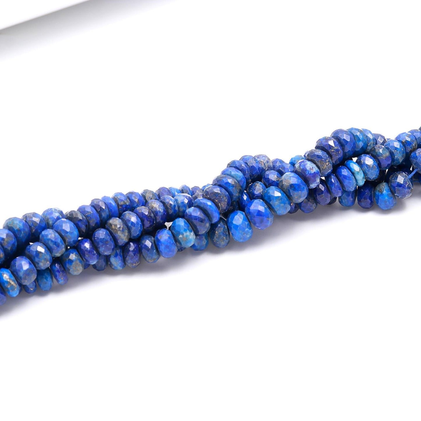 Lapis Lazuli Faceted Rondelle Beads Natural Lapis Lazuli Rondelle Beads Faceted Lapis Lazuli Beads for Designer Jewelry Making Craft