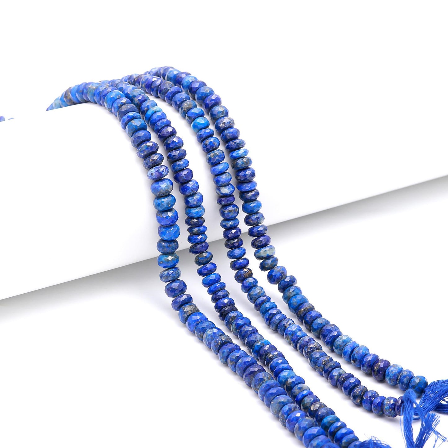 Lapis Lazuli Faceted Rondelle Beads Natural Lapis Lazuli Rondelle Beads Faceted Lapis Lazuli Beads for Designer Jewelry Making Craft