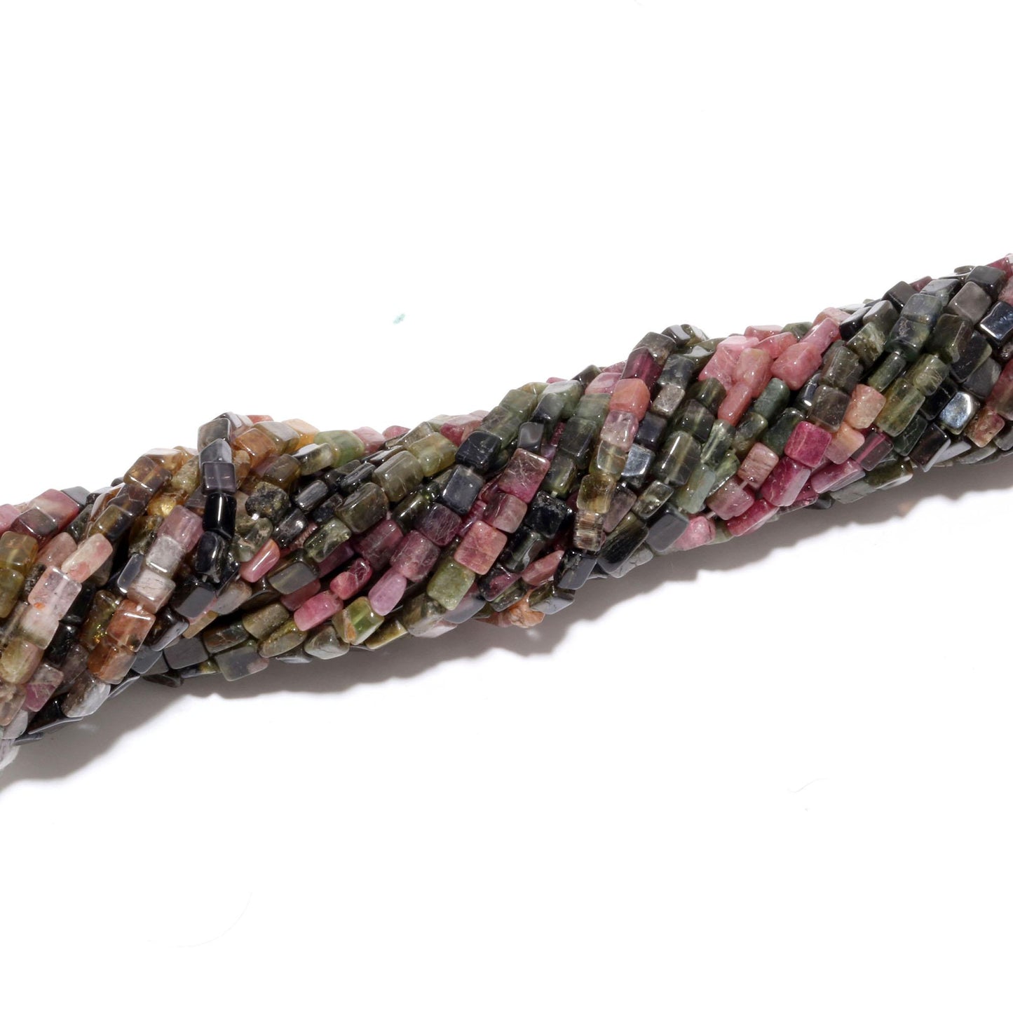 Multi Tourmaline chicklet Beads Natural Multi Tourmaline Beads Smooth Tourmaline Beads for Jewelry Making Craft Multi Color Fancy Tourmaline