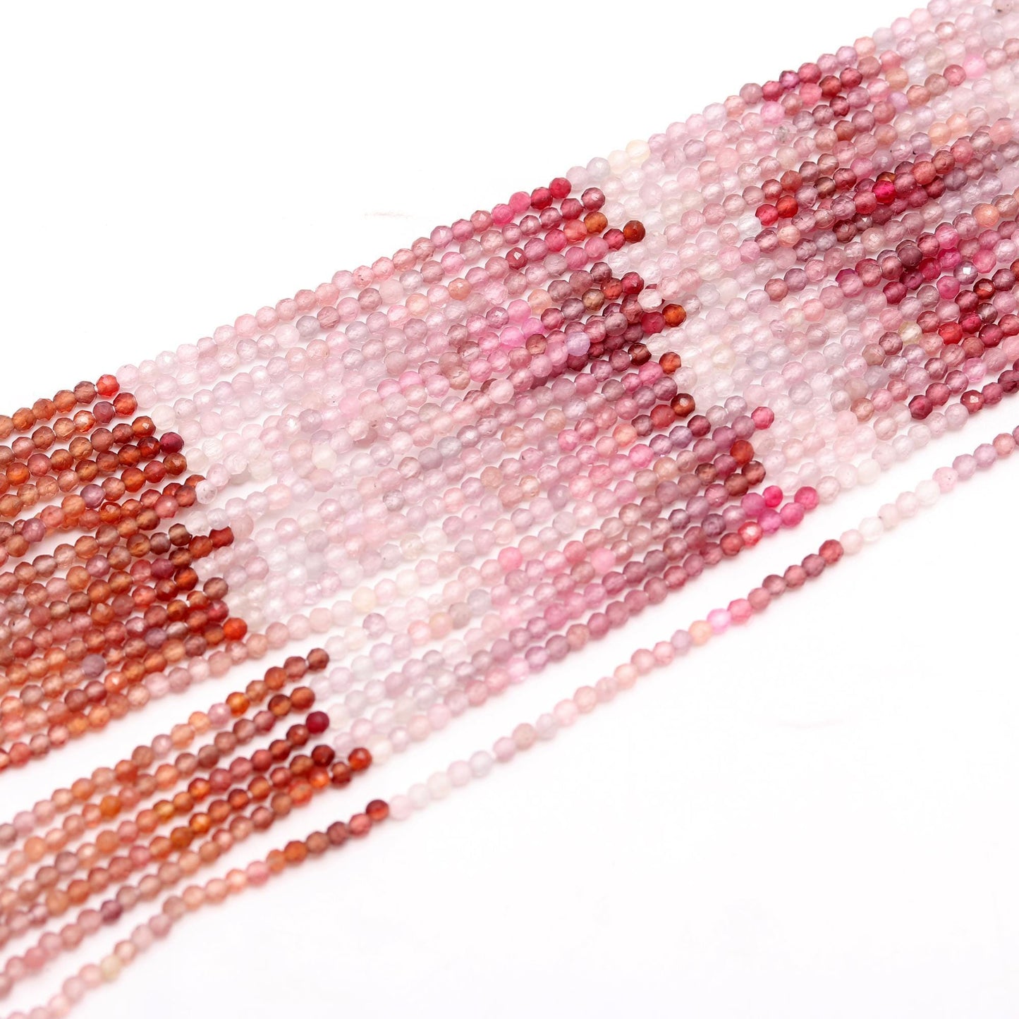 AAA Natural Tundra Sapphire Faceted Rondelle Beads, 2-2.25 MM Tundra Sapphire Rondelle Beads, 12” Sapphire Rondelle Beads