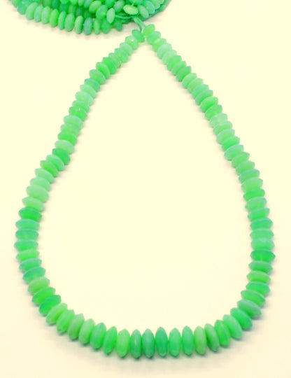 Chrysoface Faceted Rondelle Beads 8-12 MM Chrysoface Rondelle Beads Faceted Chrysoface Beads for Jewelry Making Necklace & Bracelet Craft