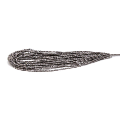 Grey Diamond Raw Uncut Beads Natural Grey Diamond Raw Beads 2.5-3.5 MM Sparkling Diamond Chips Beads for Designer Jewelry Making Necklace