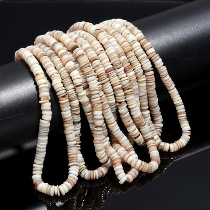 Mother of Pearl Heishi Washer Beads Natural MOP Heishi 7 MM Washer Beads Natural Mother of Pearl Beads for Designer Handmade Jewelry Craft
