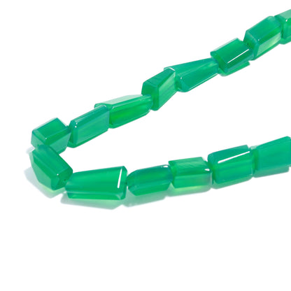 Green Onyx Tumble Natural Green Onyx Nuggets Fancy Shape Beads for Handmade Designer Jewelry Necklace Bracelet Earrings Pendant Making Craft
