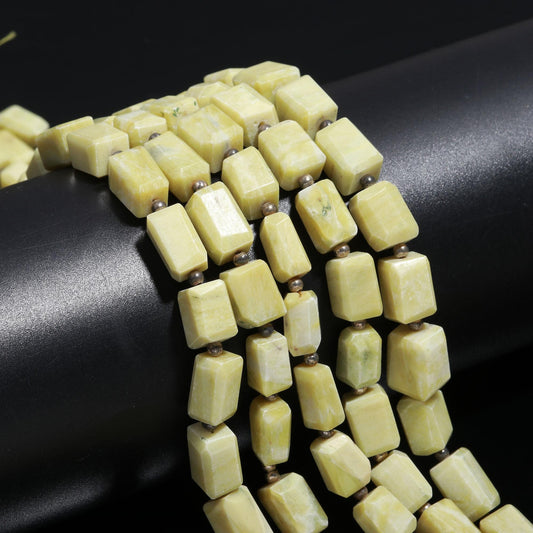 Olive Jade Tumble Excellent Quality Natural Olive Jade Nuggets Yellow Jade Beads Natural Tumble Olive Jade for Designer Jewelry Making Craft