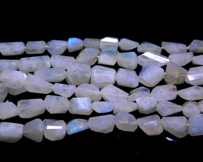 Rainbow Moonstone Tumble Excellent Quality Natural Rainbow Moonstone Nuggets Beads Natural Rainbow Tumble for Designer Jewelry Making Craft