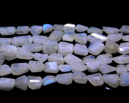 Rainbow Moonstone Tumble Excellent Quality Natural Rainbow Moonstone Nuggets Beads Natural Rainbow Tumble for Designer Jewelry Making Craft