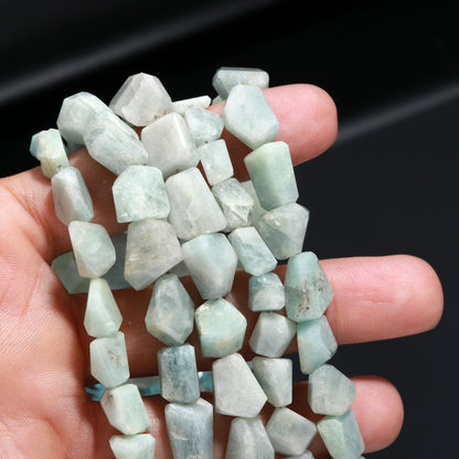 Aquamarine Tumble Excellent Quality Natural Aquamarine Nuggets Aquamarine Beads Natural Tumble Aquamarine for Designer Jewelry Making Craft