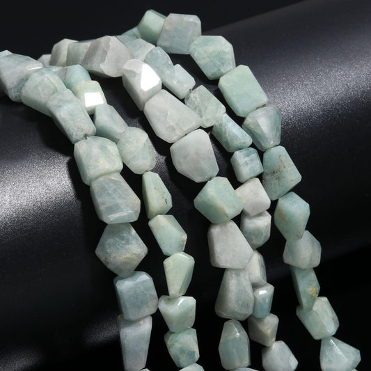 Aquamarine Tumble Excellent Quality Natural Aquamarine Nuggets Aquamarine Beads Natural Tumble Aquamarine for Designer Jewelry Making Craft