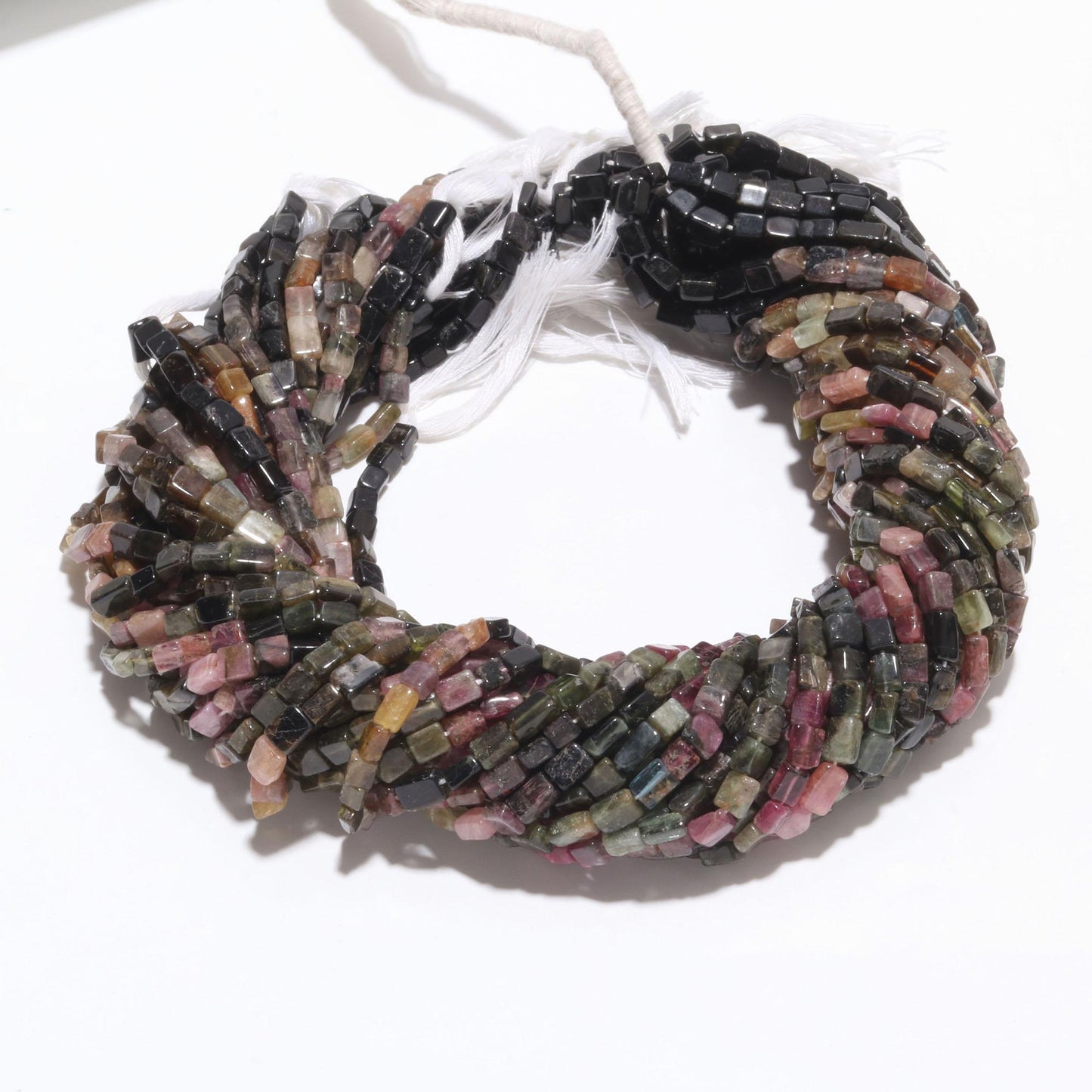 Multi Tourmaline chicklet Beads Natural Multi Tourmaline Beads Smooth Tourmaline Beads for Jewelry Making Craft Multi Color Fancy Tourmaline
