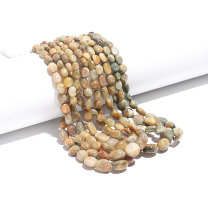 Cat's Eye Smooth Oval Beads 5x6 - 10x13 MM Natural Cat's Eye Oval Plain Beads for Handmade Designer Jewelry Necklace Bracelet Pendant Making